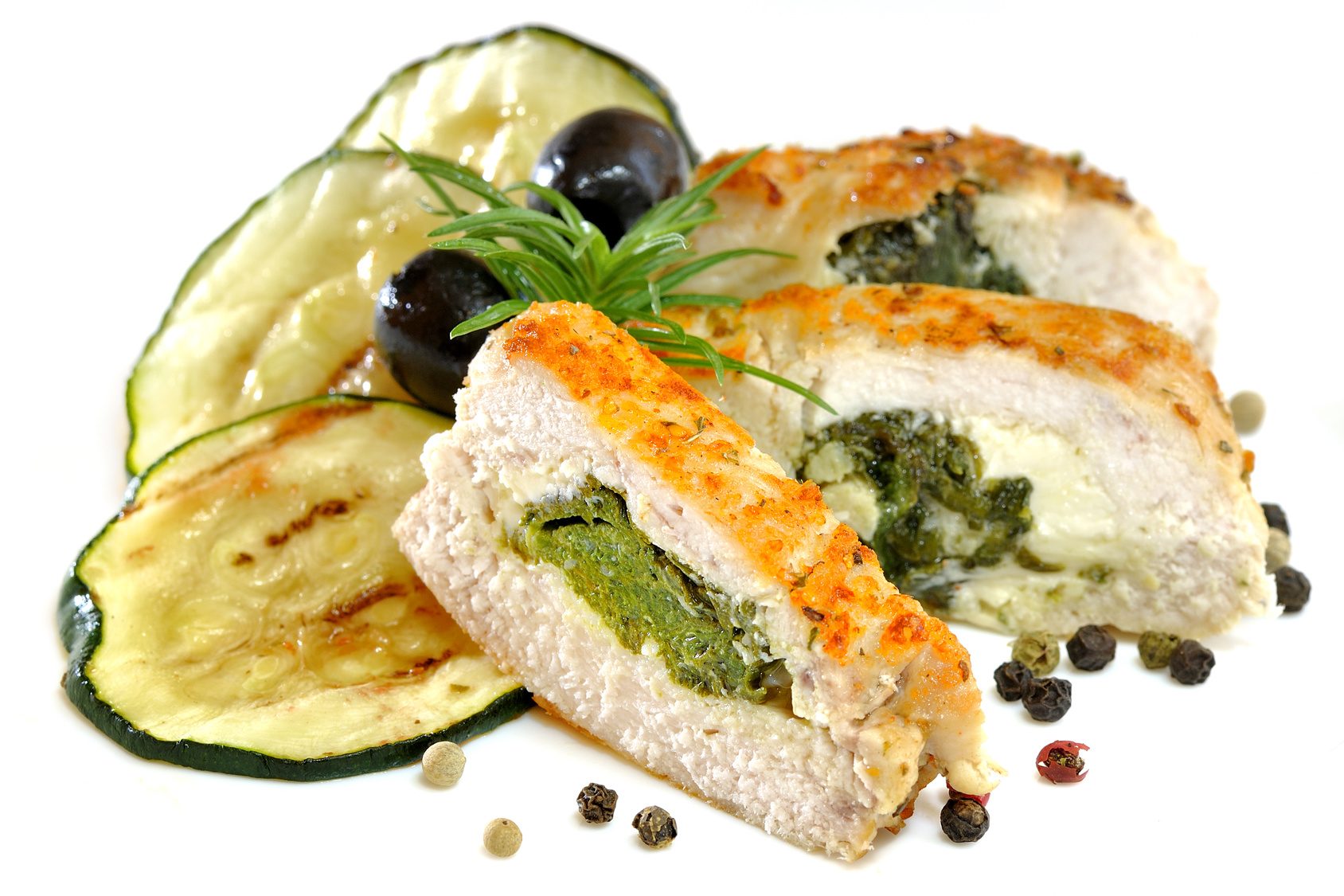 Rolada drobiowa z&nbsp;brokułami