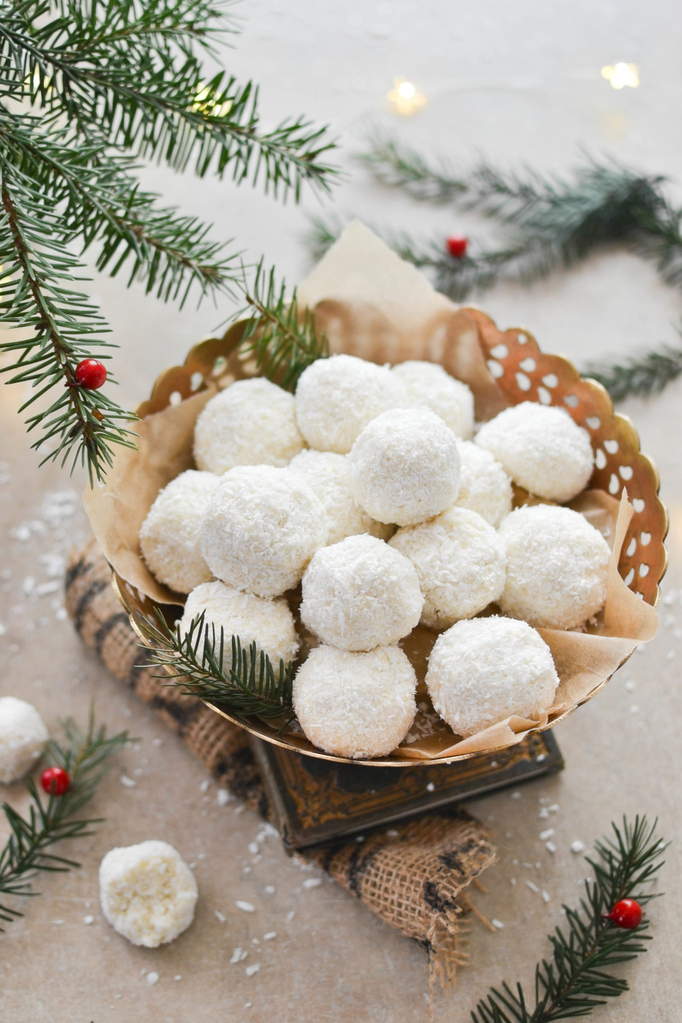 Kokosowe kulki z&nbsp;kaszy jaglanej