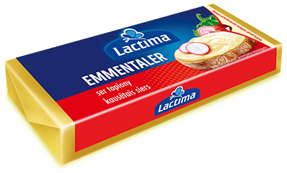 Bloczek sera topionego o&nbsp;smaku Emmentaler 100 g