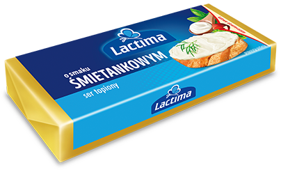 Bloczek sera topionego o&nbsp;smaku śmietankowym 100 g