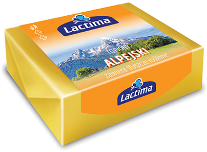 Kostka produktu topionego o&nbsp;smaku alpejskim 100 g