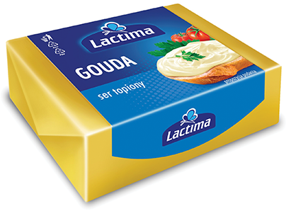 Kostka sera topionego o&nbsp;smaku Gouda 100 g