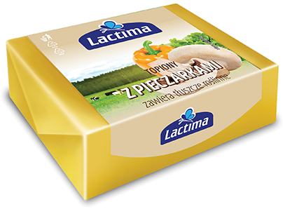 Kostka produktu topionego o&nbsp;smaku pieczarek 100 g