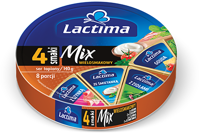 Krążek sera topionego Mix – wielosmak 140 g