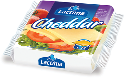 Plastry sera topionego o&nbsp;smaku Cheddar 200 g