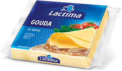 Plastry sera topionego o&nbsp;smaku Gouda 130 g