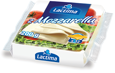 Plastry sera topionego o&nbsp;smaku Mozzarella 200 g