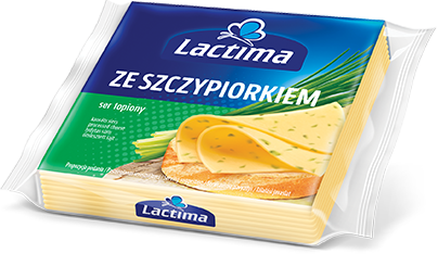 Plastry sera topionego o&nbsp;smaku szczypiorku 130 g