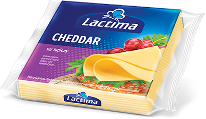 Plastry sera topionego o&nbsp;smaku Cheddar 130 g