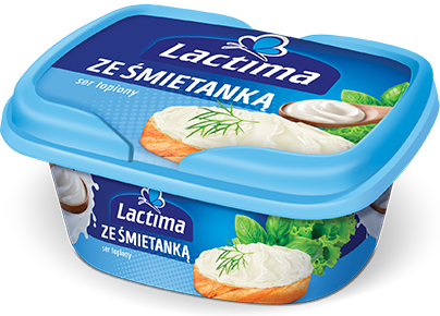 Kubek sera topionego o&nbsp;smaku śmietankowym 130 g