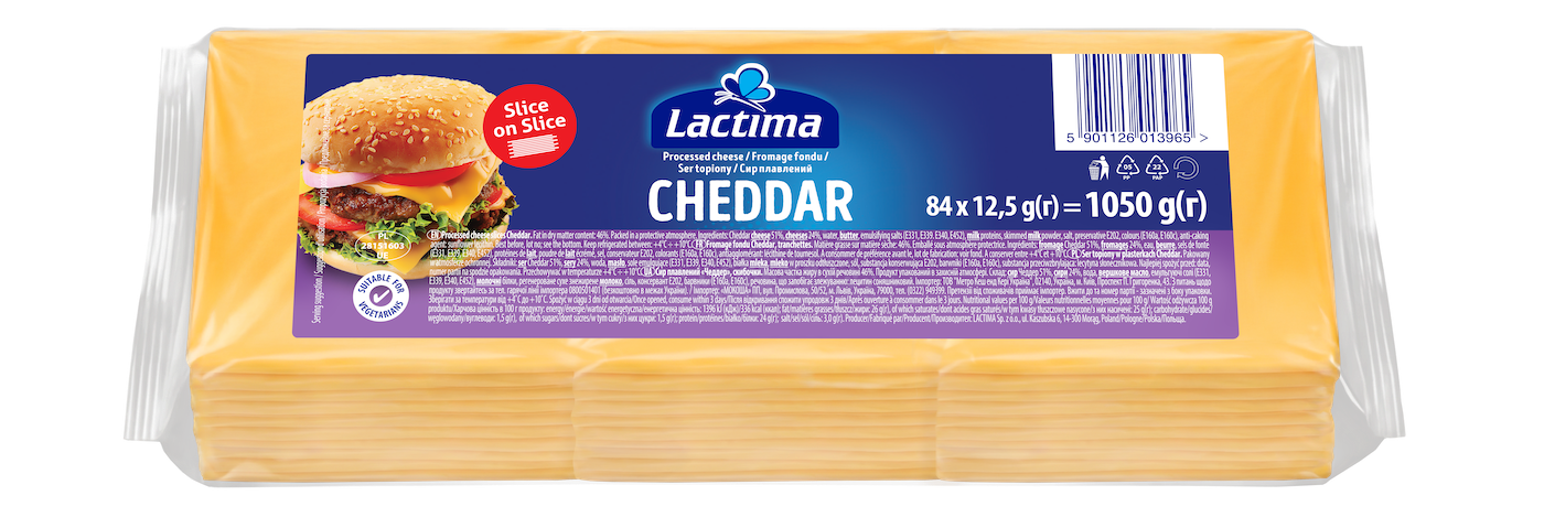 Plastry 1050g Cheddar