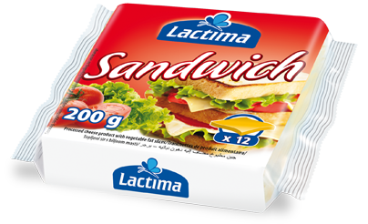 Cheese analogue sandwich slices 200 g