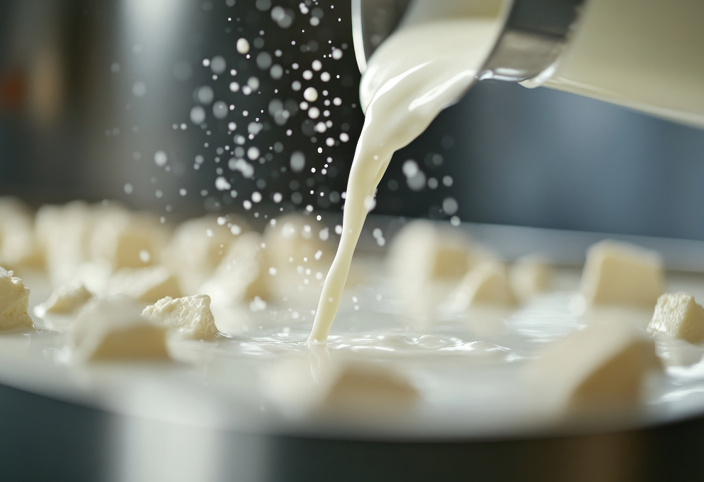 From milk to finished product